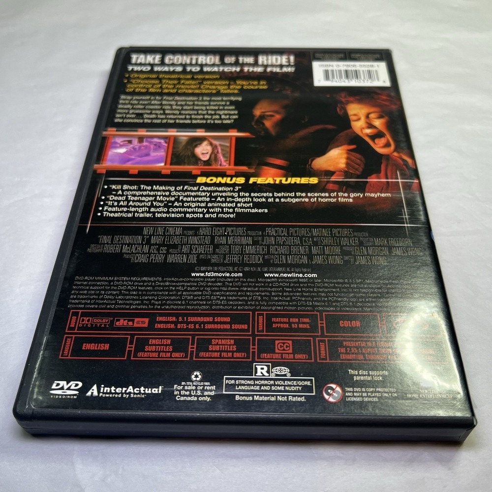 Final Destination 3 (Widescreen 2 Disc Thrill Ride‎ Edition) - Picture 2 of 5